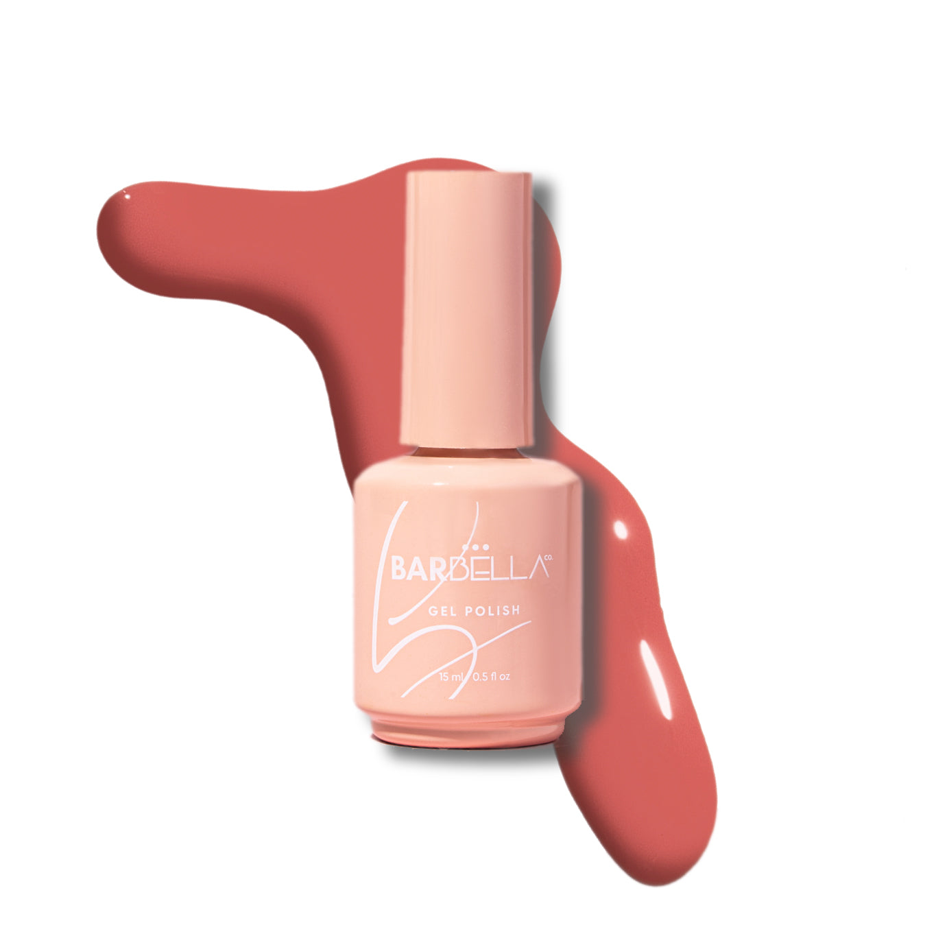Coral Blazin Gel Polish - BarBella Co.