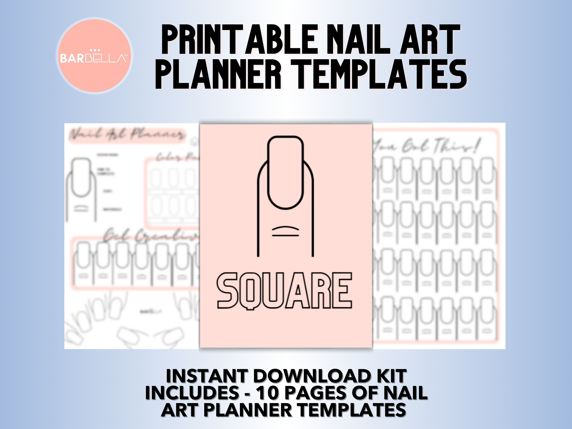 Acrylic Practice Sheets | BarBella Co. acrylic-practice-sheets-barbella-co