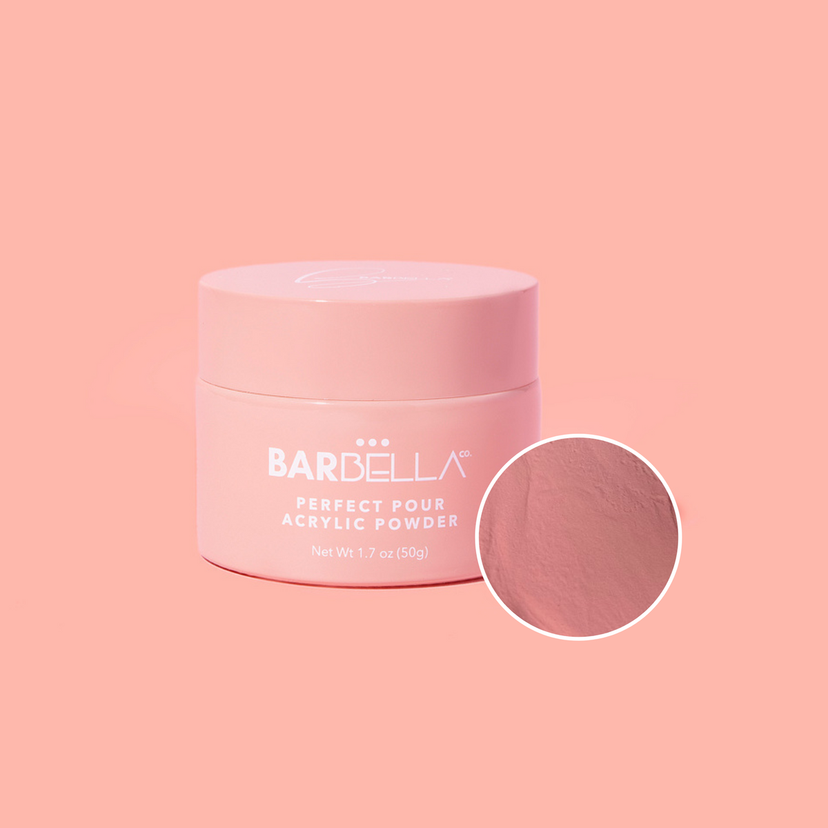 Coral Blazin Acrylic Powder